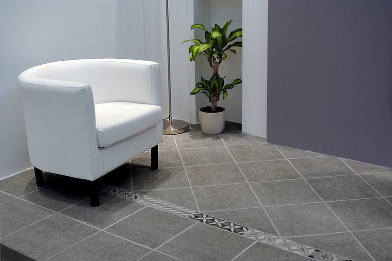 Base Evolution White Stone 31x31 Gresmanc