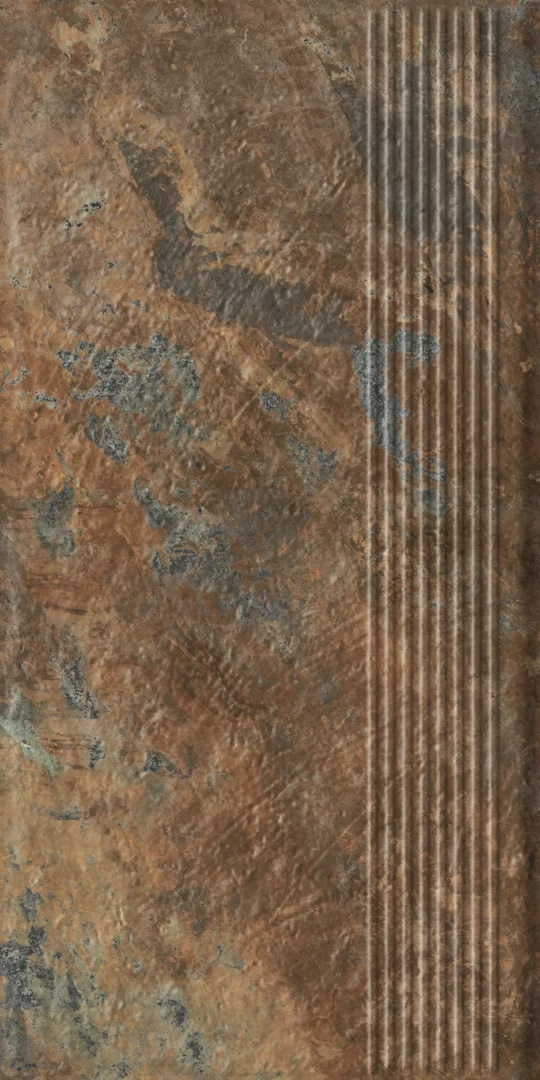 Ardis Rust Stopnica Prosta Struktura Mat 30x60 Paradyz