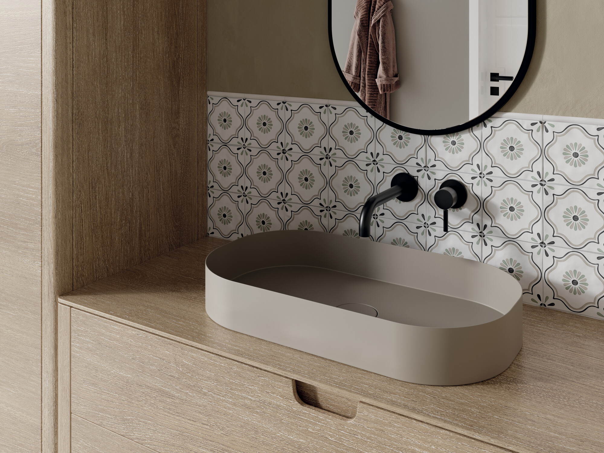 31086 Tanger Blue Garden 12.3x12.3 Harmony фото 16