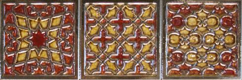 Decor Tripoli Granate 10X30 Absolut Keramika