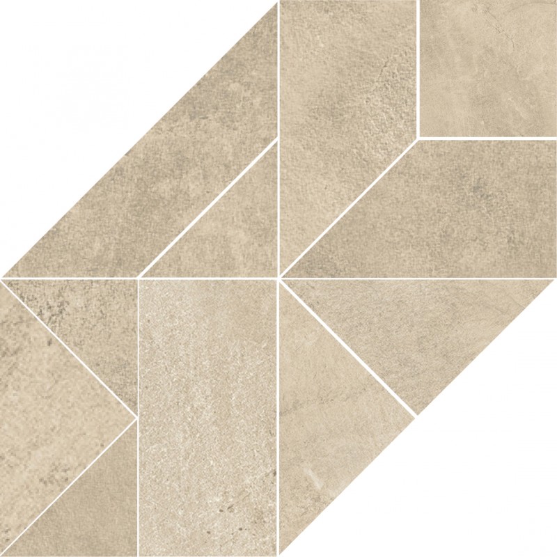 54451 MOSAICO ES.T11 BEI.CH 40x40 Gardenia Orchidea (Versace)