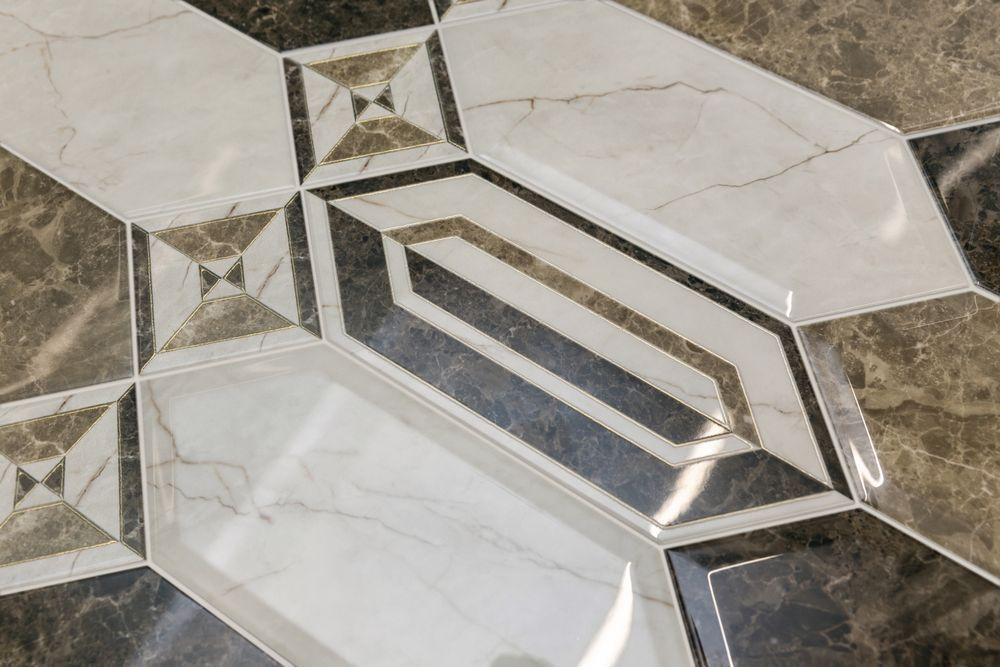 TOC003 Декор Бикуш грань глянцевый 9,8х9,8 Kerama Marazzi