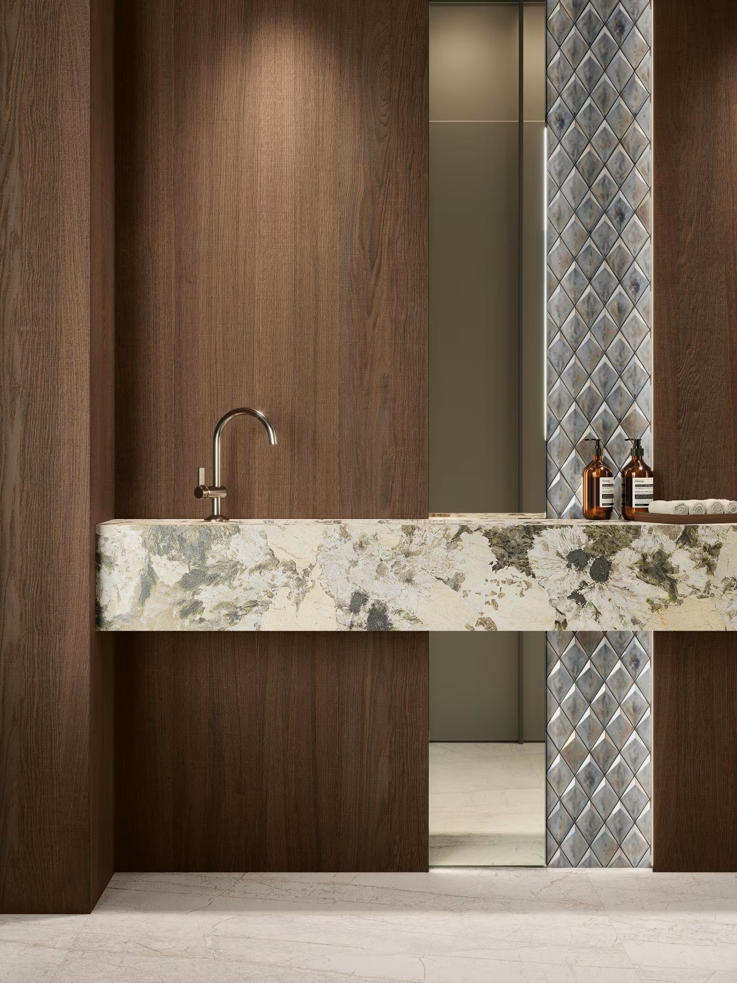 100355454 Xlight Cadore Wengue Nature 120х270 Porcelanosa фото 9