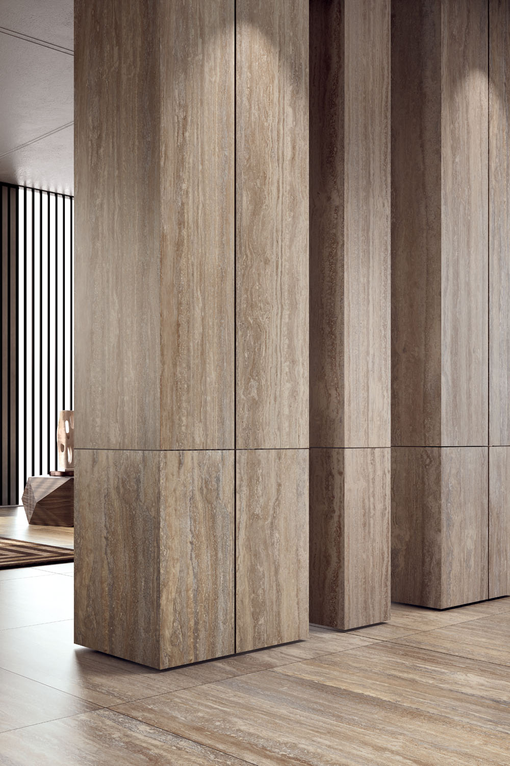 Starlight Travertino Class Smooth 3.5 mm 120x278 Kerlite фото 22