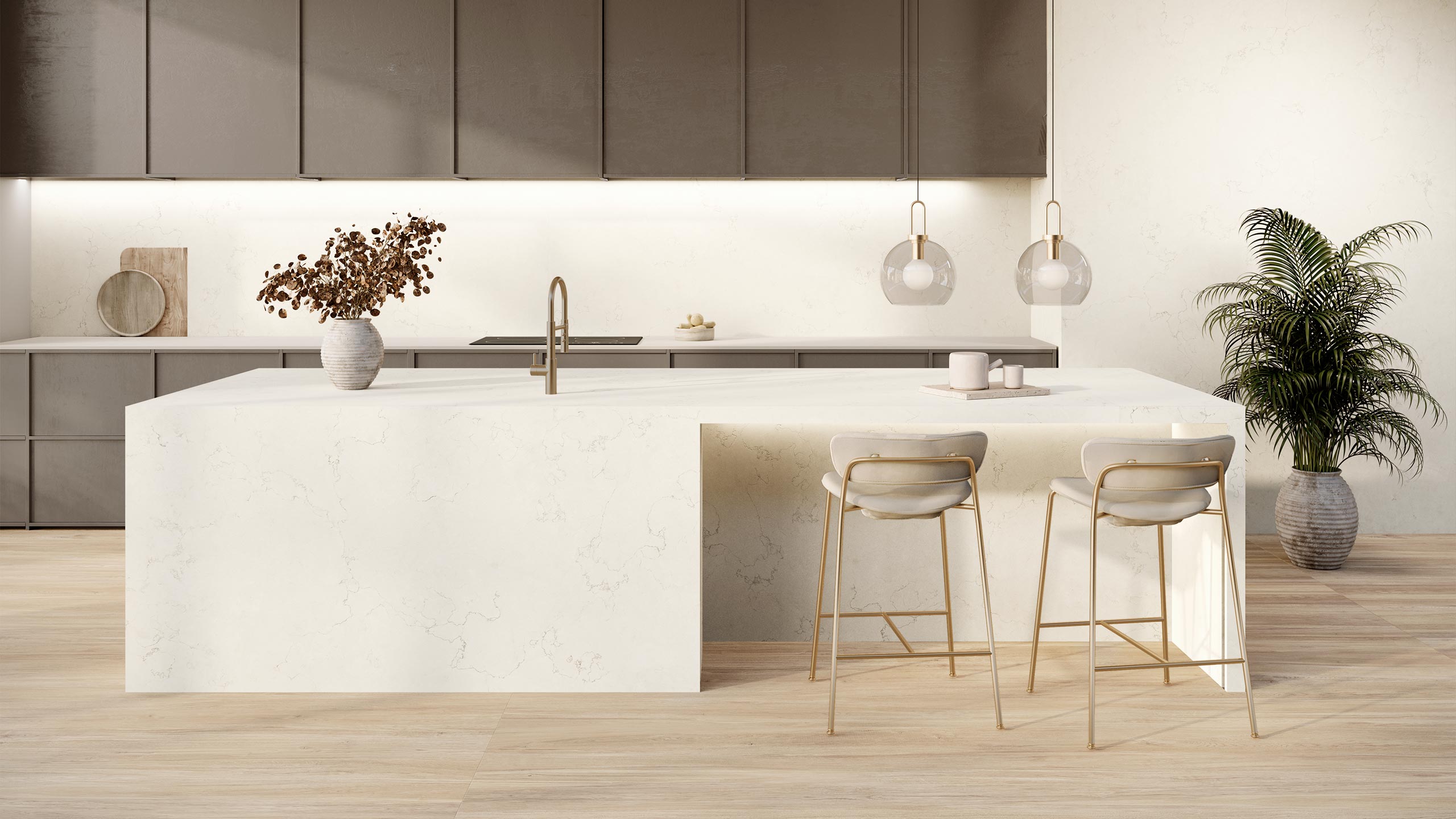 234011 Bianco Perlino Hond Rect 6 mm 1200x3000 ArkLam фото 4