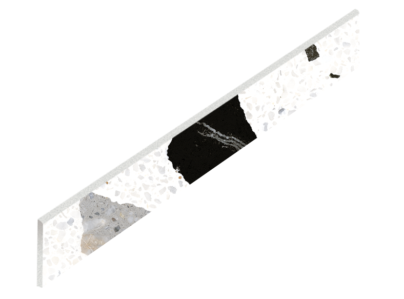 610130005319 Palladio White Battiscopa 7,2х60 ColiseumGres