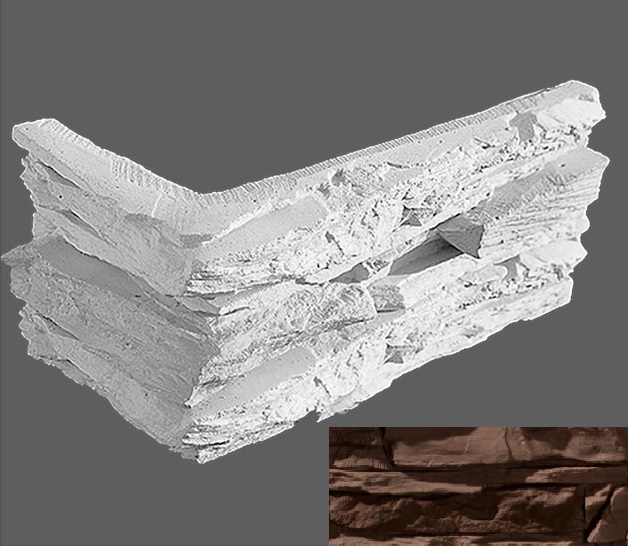 Угловой элемент Леонардо 510 20/10x10x3,5 Leonardo Stone
