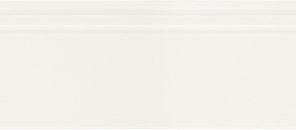 ZOELM01 ZOCCOLO SNOW MAT 15x35 Ceramiche Grazia