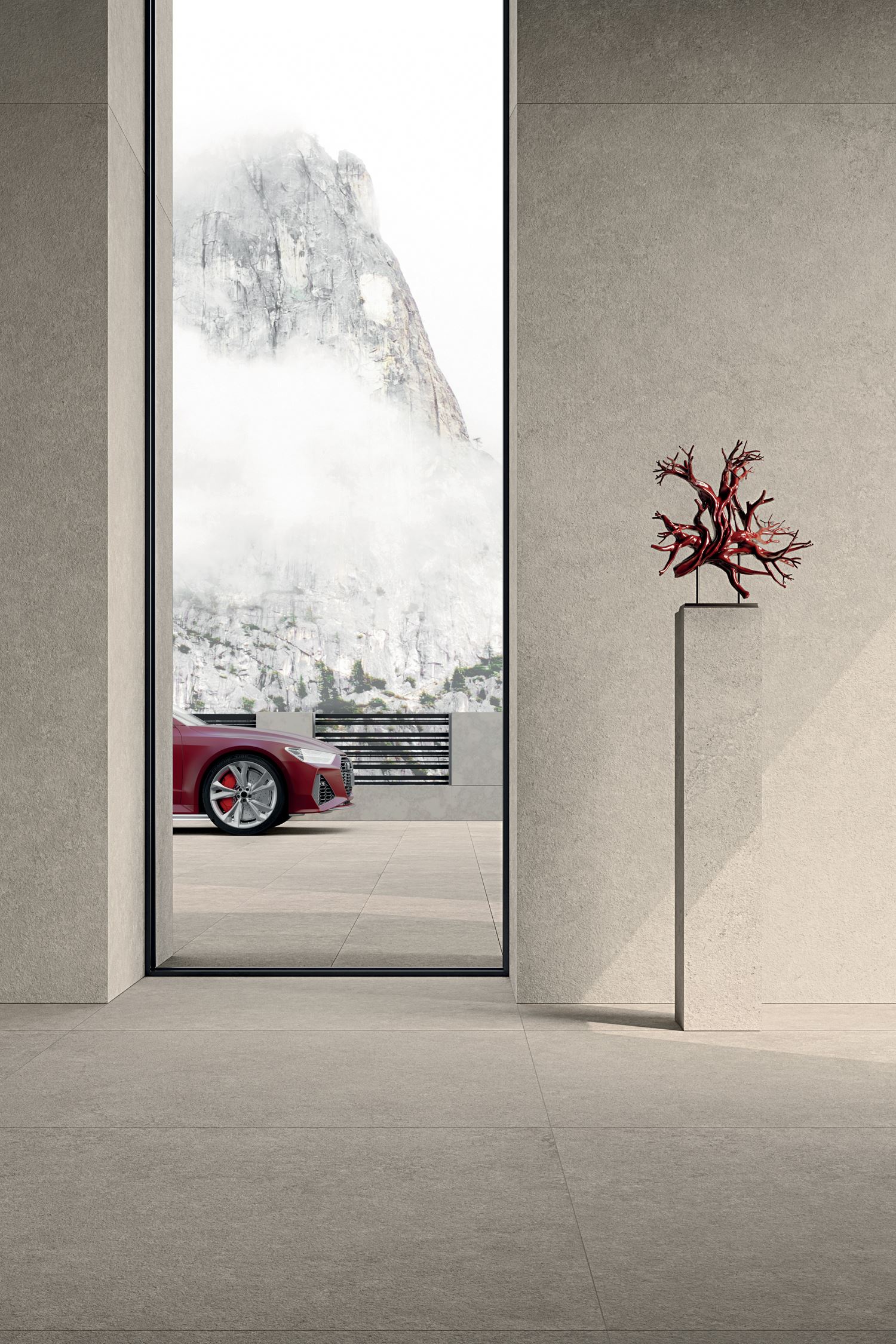 Pura Grey Chiseled Safetouch 6.5 mm 120x278 Kerlite фото 29