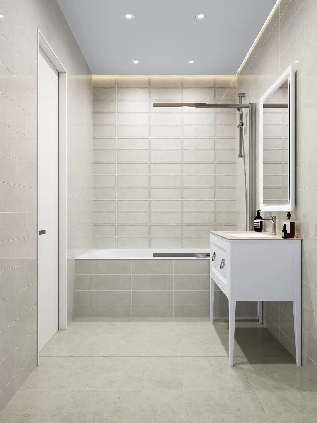 15147 Монсанту серый светлый глянцевый 15х40 Kerama Marazzi фото 25