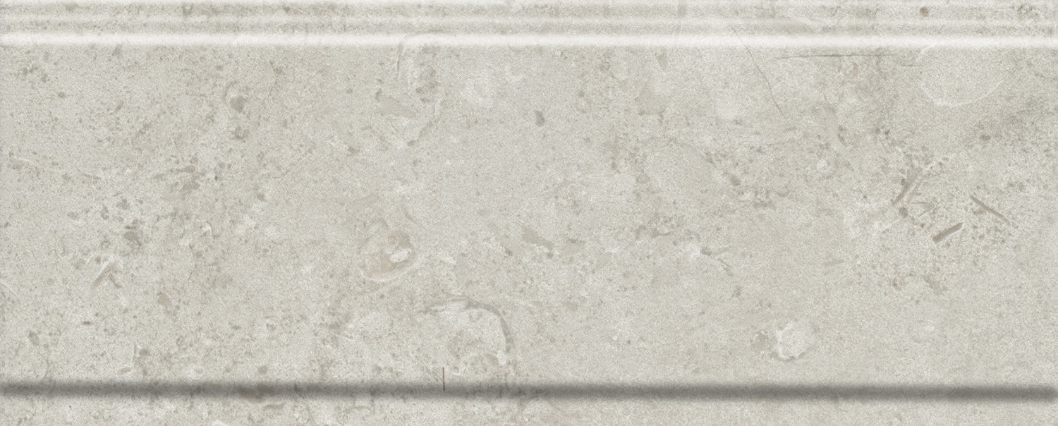 BDA020R Бордюр Карму серый светлый матовый обрезной 30х12 Kerama Marazzi