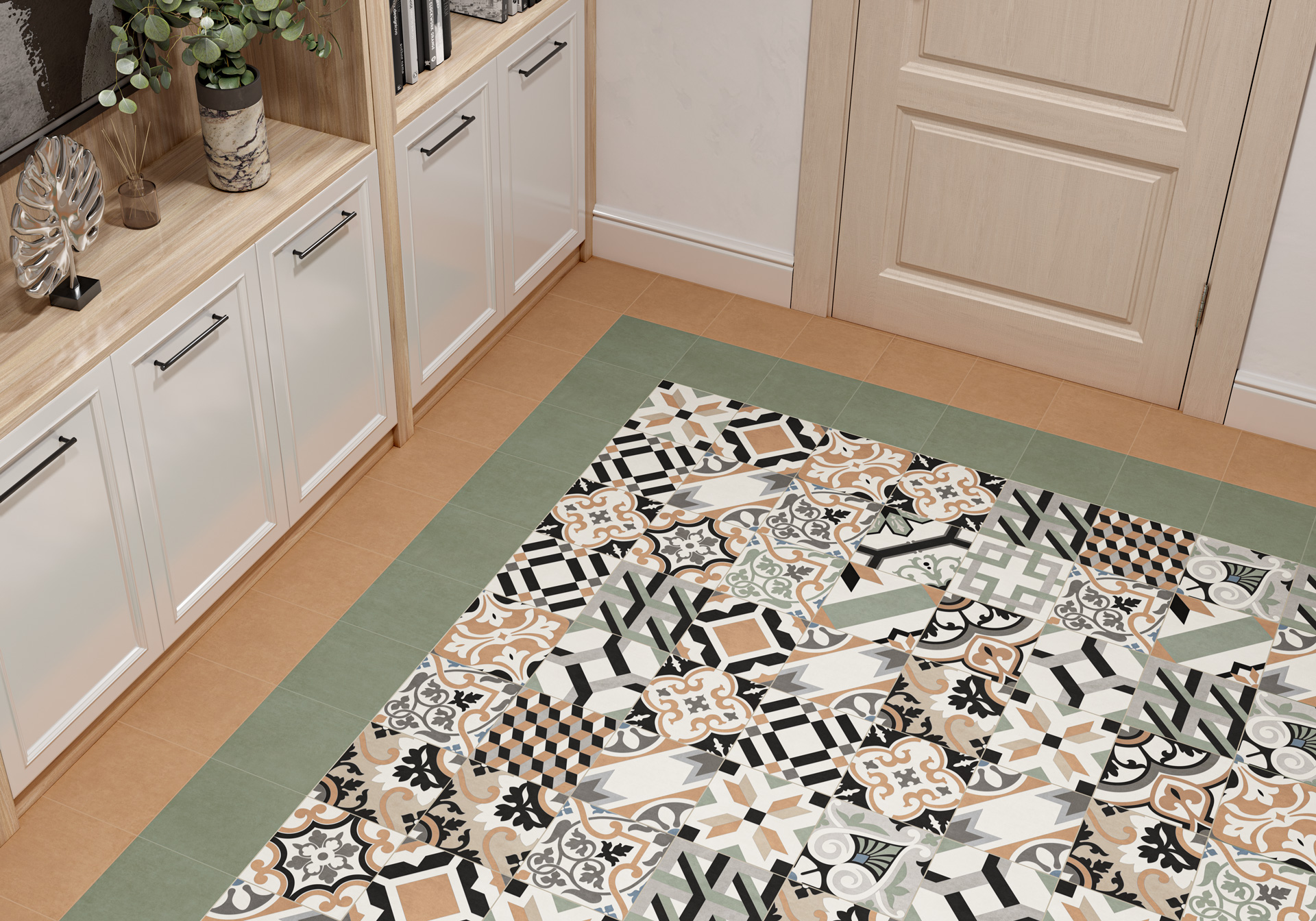 GP2020DNA09 Honey матовый 200x200x8 New Trend