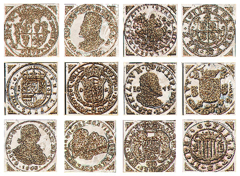 OLAMBRILLA FORTUNE BONE 7x7 Ceracasa