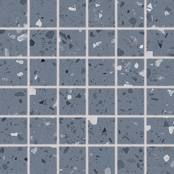 DDM06815 Porfido blue R10 5*5 30x30 RAKO