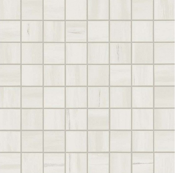 AS3V Marvel Stone Bianco Dolomite Mosaico Matt 30x30 Atlas Concorde