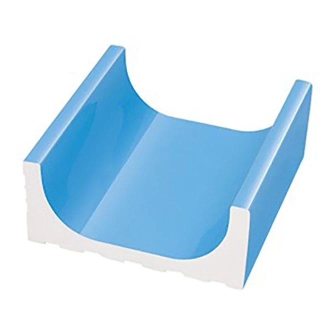 K201 Внутренний переливной водоотводный канал Light Blue 24x24,5 Serapool