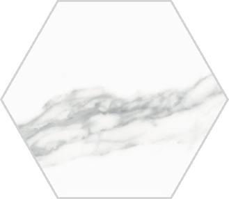 White Soul Hexa Matt 23х27 ITT Ceramic