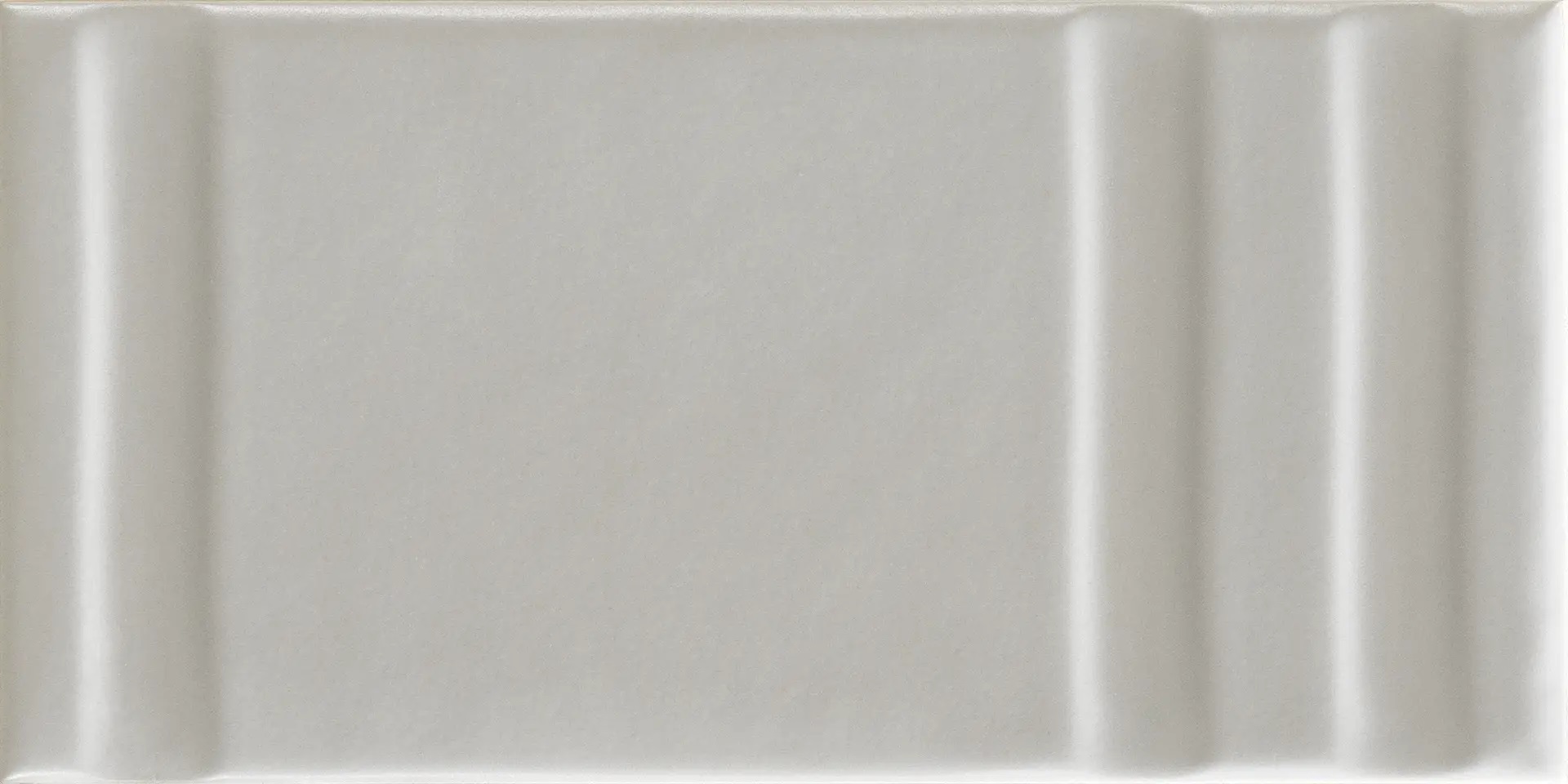 206011 Grooves Grey Matte Decoro 7,5x15 La Fabbrica Ceramiche