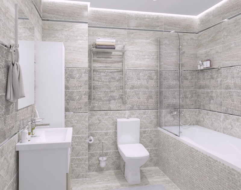 Декор Echo Elemental серый 30х60 Laparet