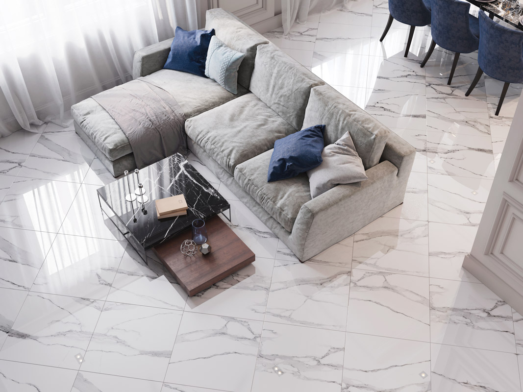 Thasos Polished 60x60 Staro