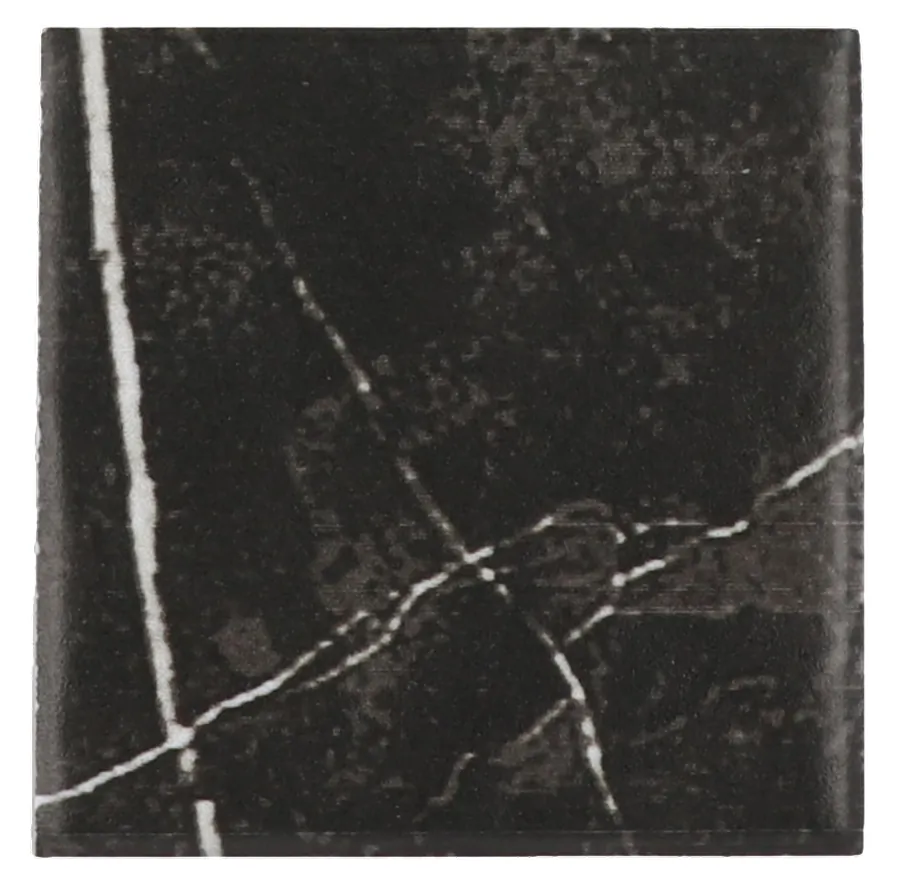 21014 Taco Marmol Negro 4,6x4,6 EQUIPE