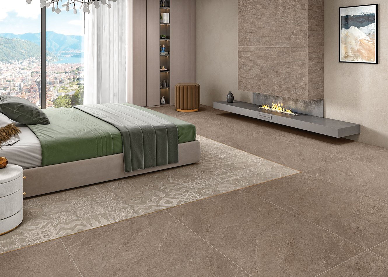 Carbonio White Matt 60x120 Ocean-Ceramic