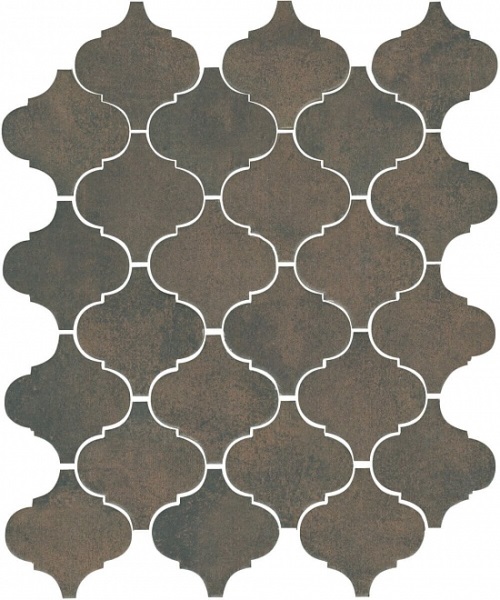 65004 Арабески котто коричневый 26x30 Kerama Marazzi