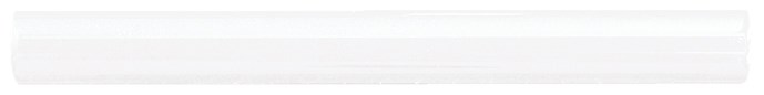 Bordura Liso Blanco Brillo 2х20 Dar Ceramics