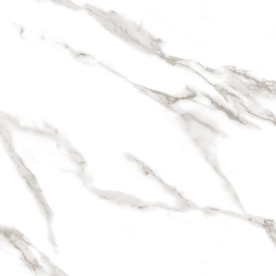 Calacatta Sharp Silver Белый Полированный 60х60 Ceradim