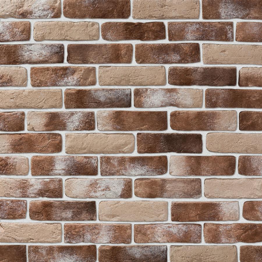 Декоративный кирпич Плоскость Орлеан 333 25-28x7-8x1,7 Leonardo Stone