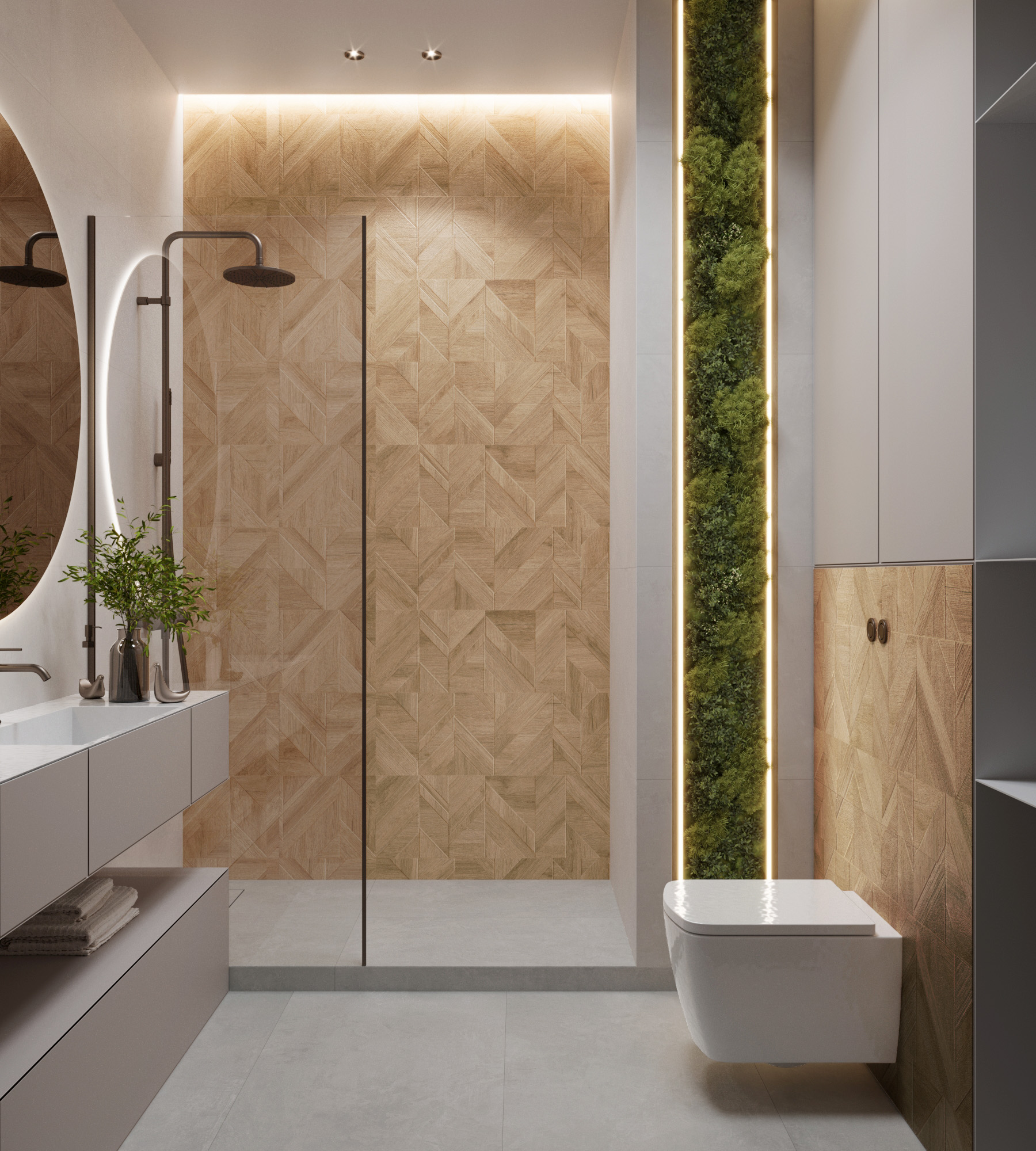 RT7011-P Rockwood Beige Rustic Wood 60x120 Arcadia Ceramica