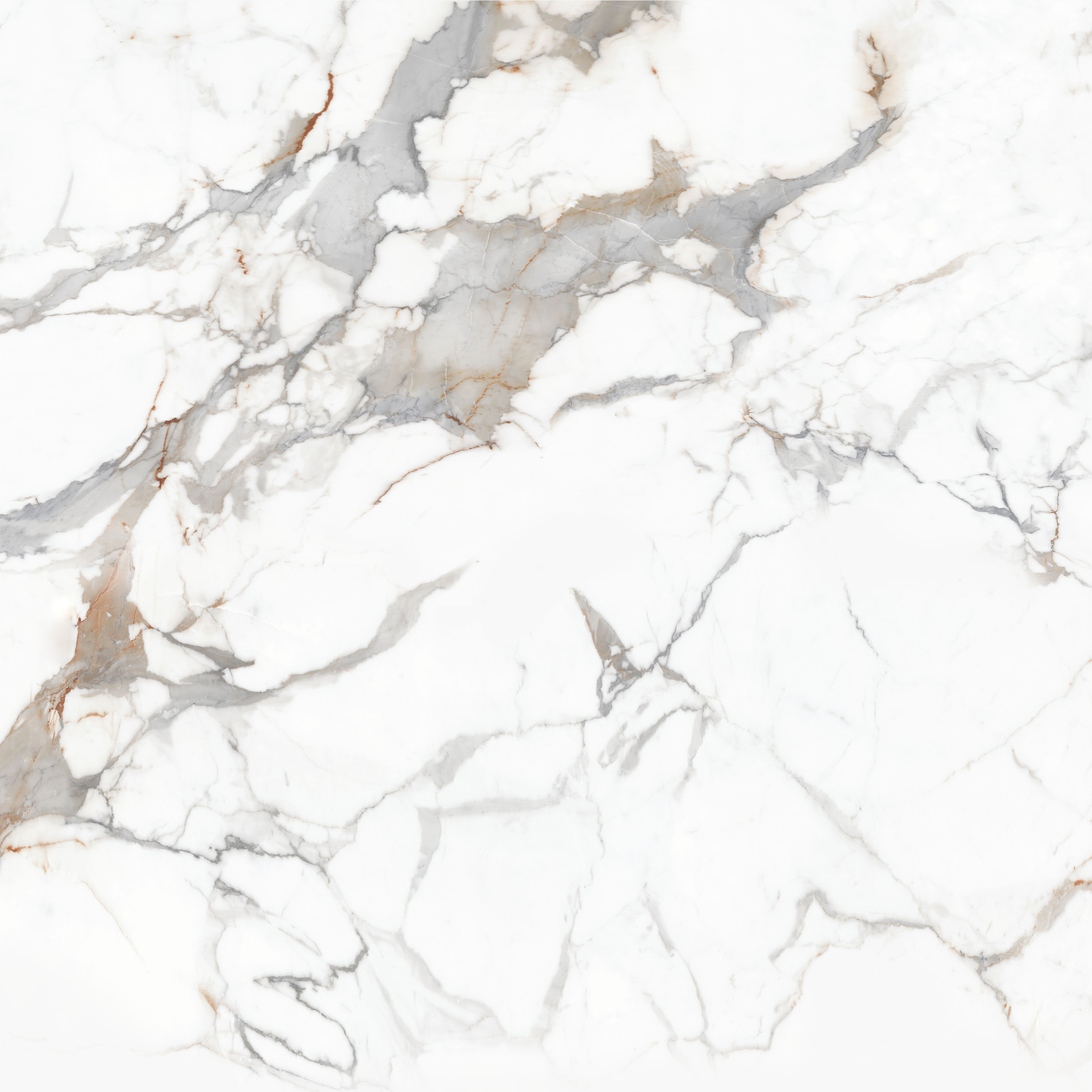 Калаката Оро Белый полированный 60x60 Eurotile Ceramica фото 4