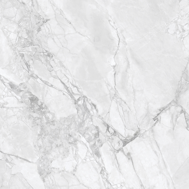 Arabescato Grey Glossy 80x80 Maimoon Ceramica