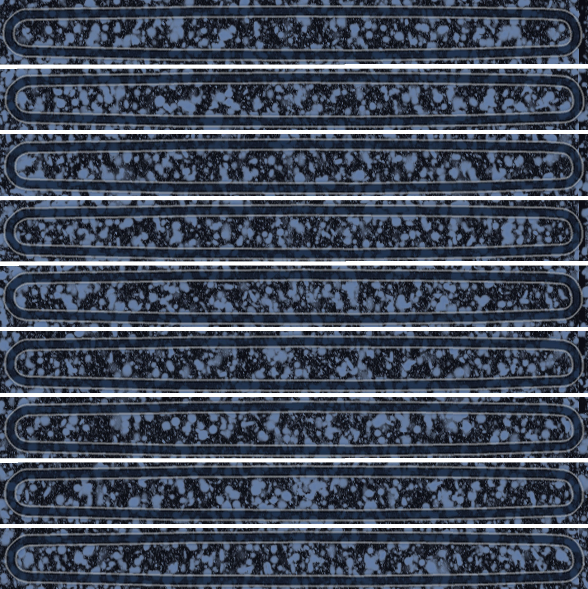 KMD2SOB004BN Декор чипсет Далия синий глянцевый 20x20x0,95 Kerama Marazzi