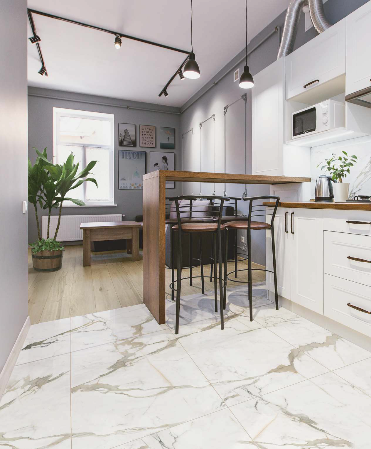 Pallisandro Grigio / Паллисандро гриджио LLR 120x60 Idalgo (Идальго)