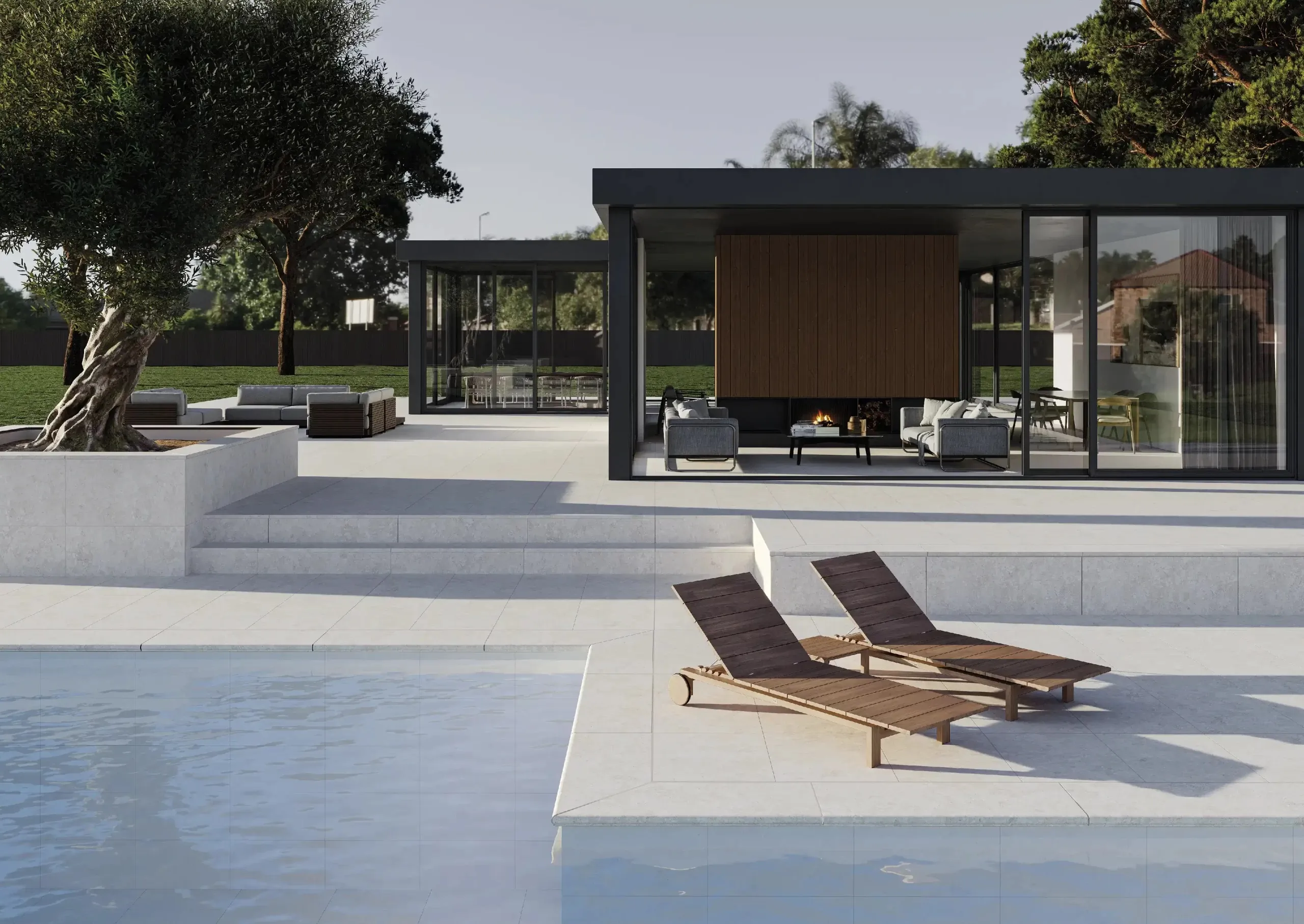 Remate Peldano Recto Bedford Sand C-3 R11 30х330х7,5 Exagres фото 8