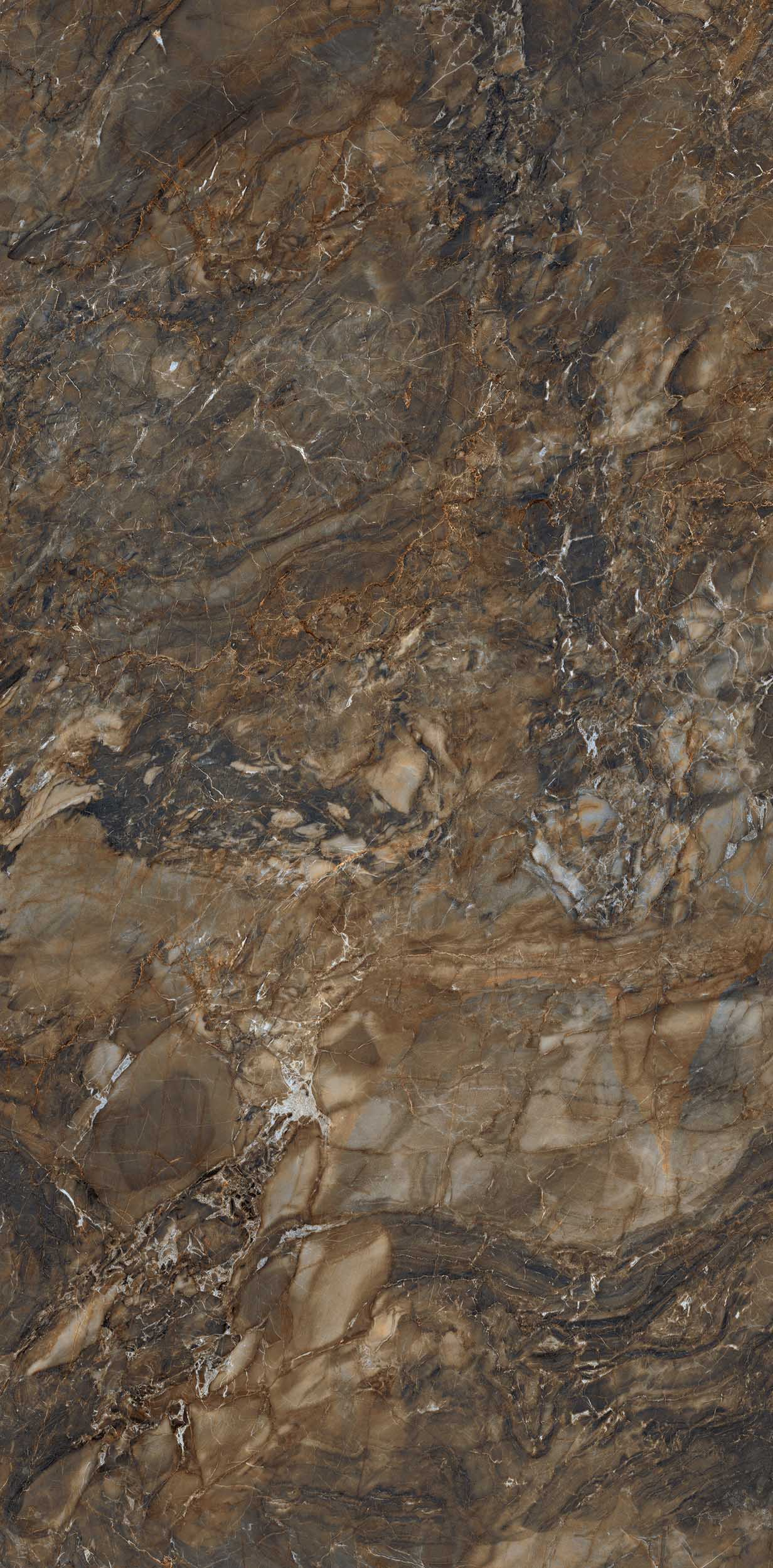 BR04 Bernini Dark Brown Неполированный Рект. 80х160х10 Estima фото 5
