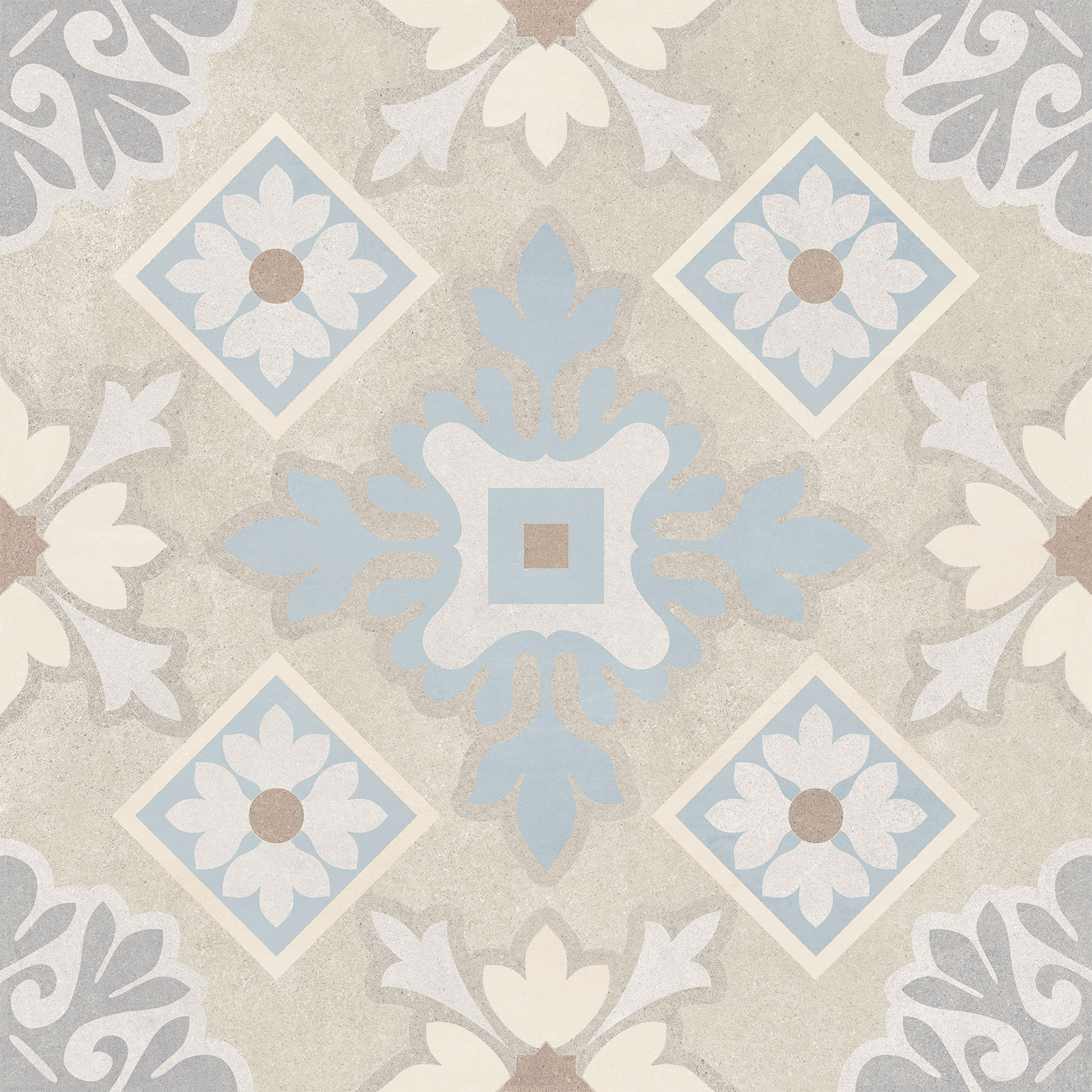 GFU6060FLL46R Floral матовый карвинг 600x600x9 Alma Ceramica (Уралкерамика) фото 5