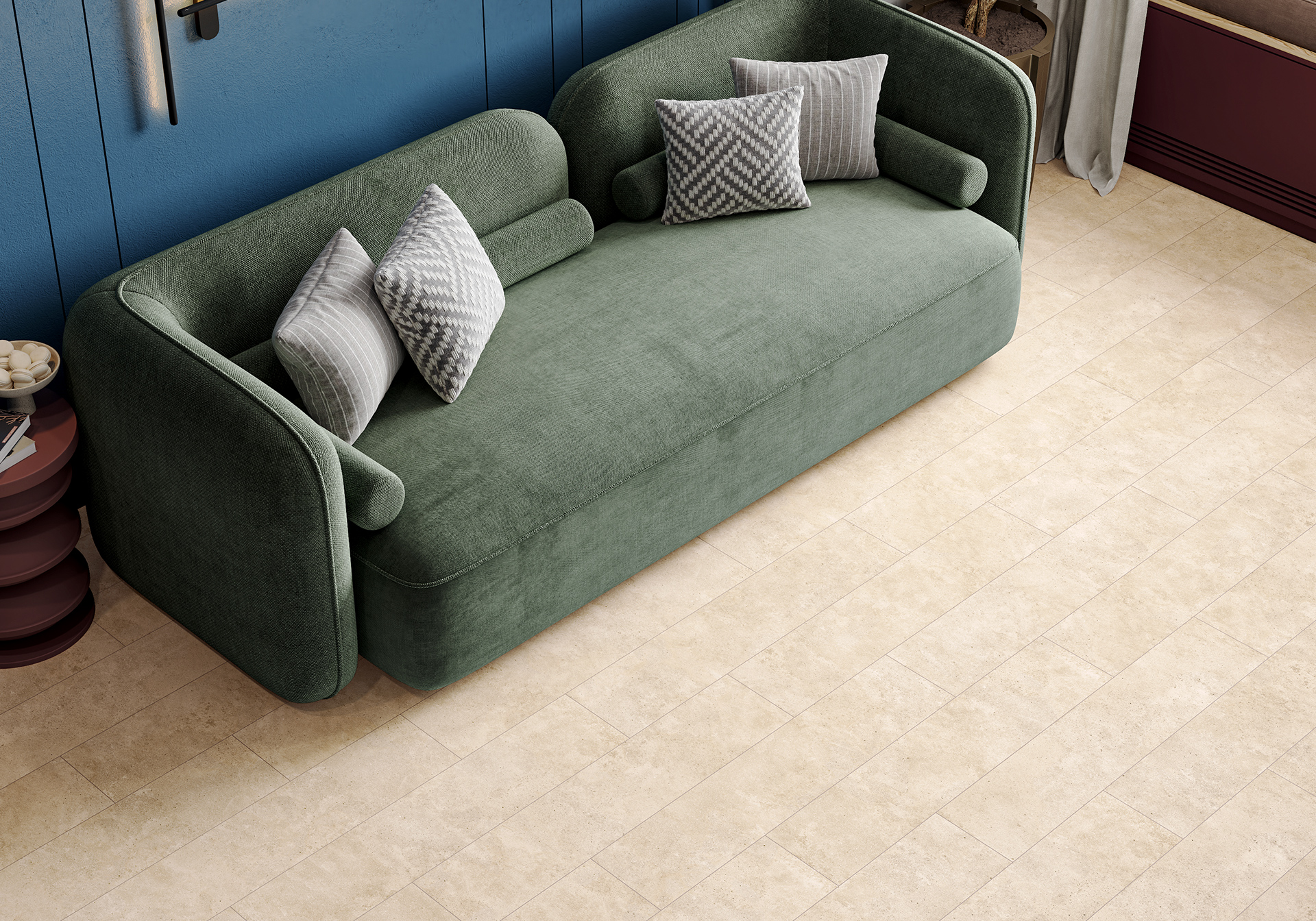 GFA2090CNF40R Concrete Floor матовый карвинг 200x900x7 Alma Ceramica (Уралкерамика) фото 14