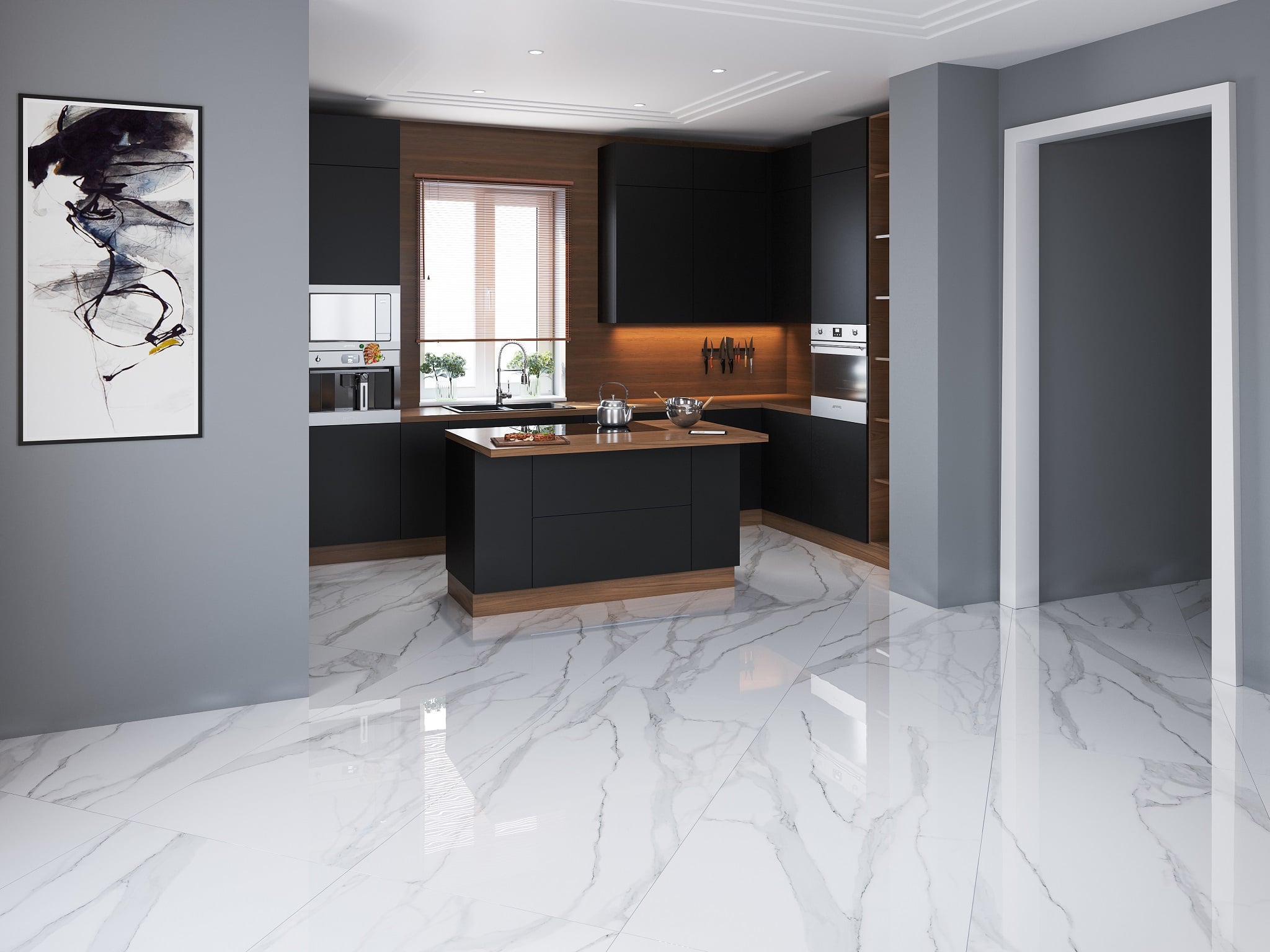 Statuario 80x160 Cube Ceramica