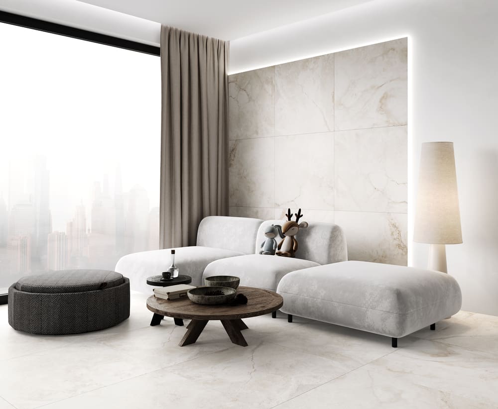 Galatea Crema Кремовый Карвинг 80x80 Laparet