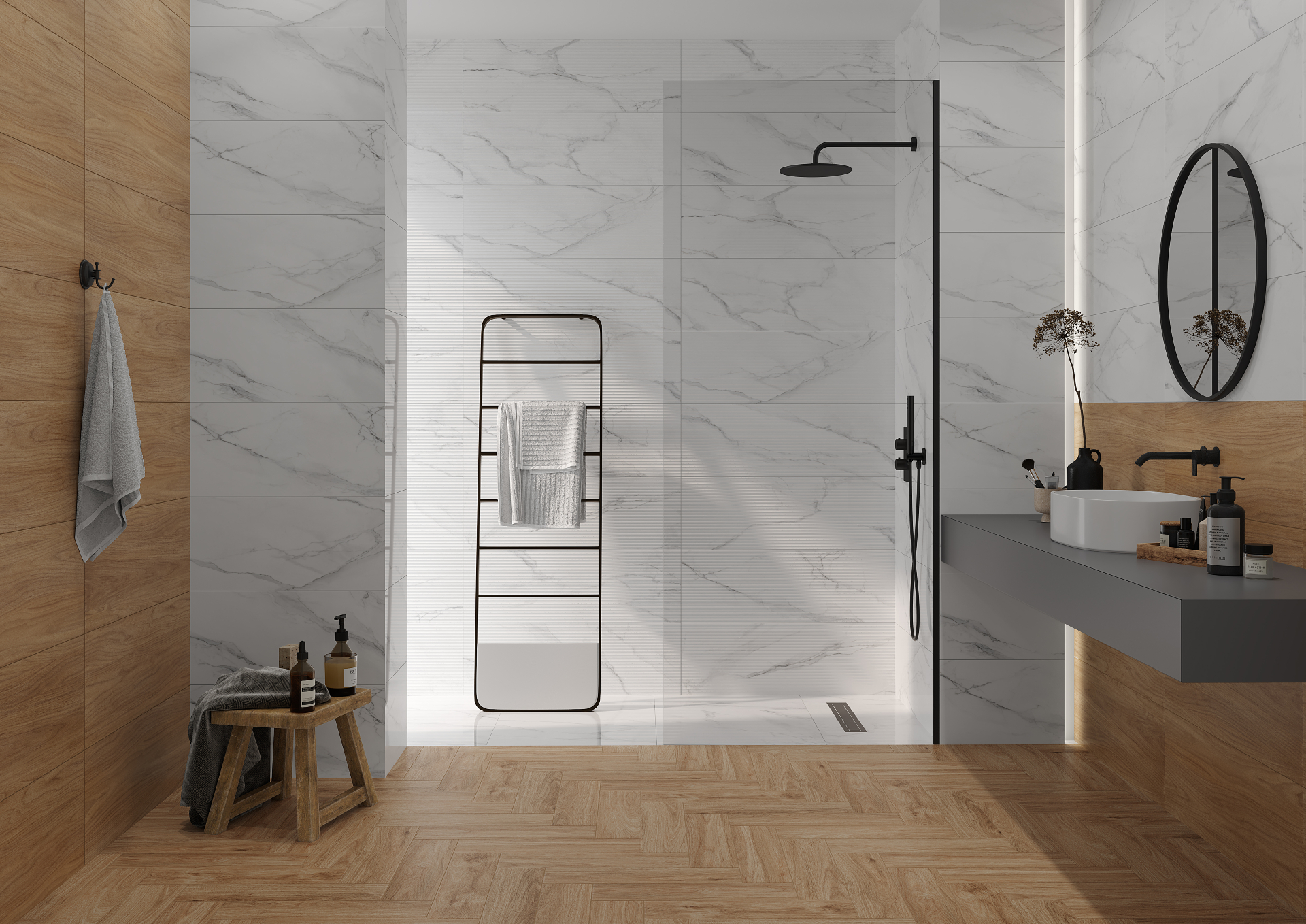 Oslo beige PG 01 12.5х50 Gracia Ceramica