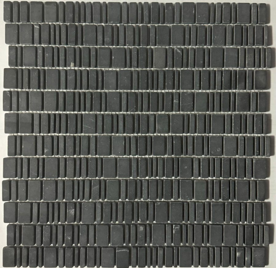 PIX317 King Black матовая 310х307х6 Pixmosaic