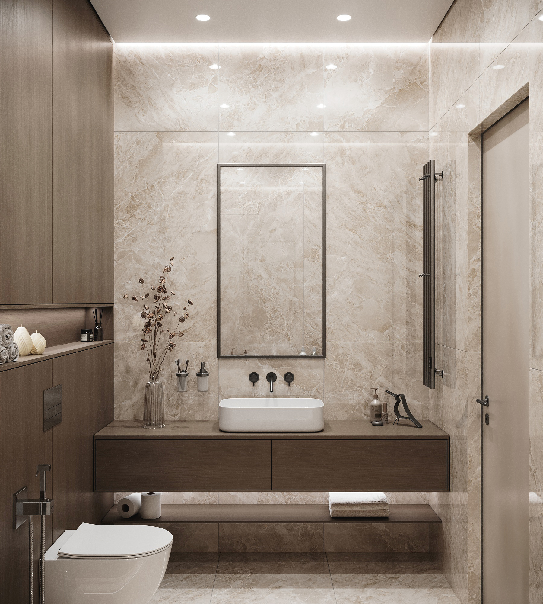 FP1031-A Modena Brown Full Polished 60x120 Arcadia Ceramica