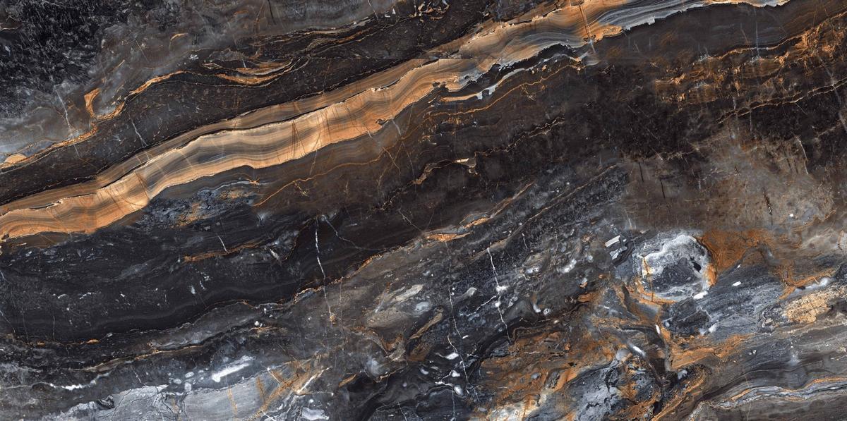 N20331 Lawa Nero Polished 60x120 Neodom