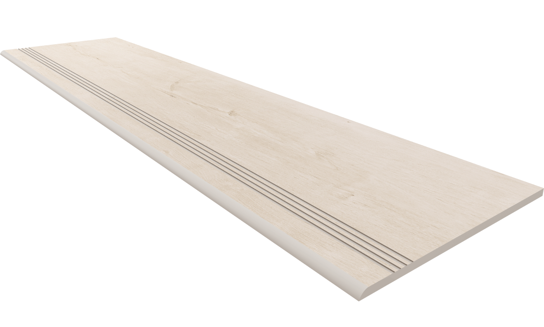 SF01 Ступень Soft Wood Nordic неполированный с насечками 30x120 Estima