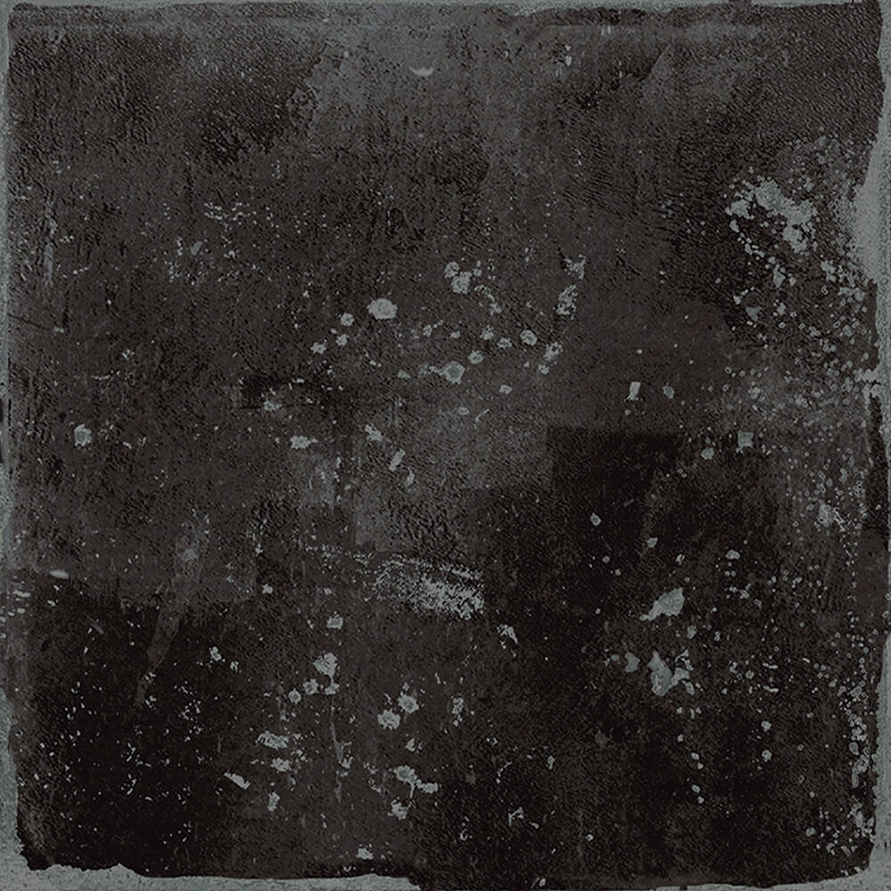 Florentina Sibby Black 15x15 Nanda Tiles