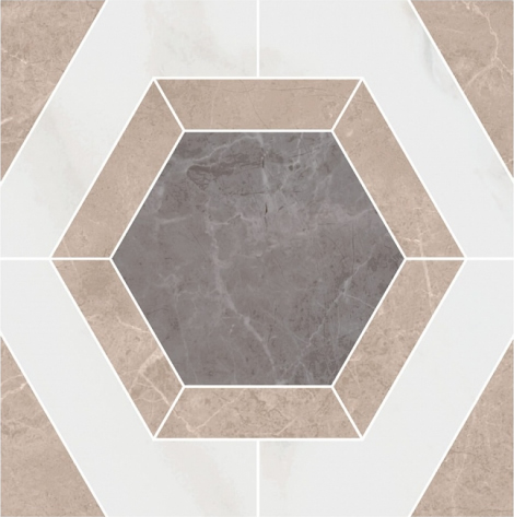 ID101 Декор Гран Пале наборный 25,1х25,1 Kerama Marazzi
