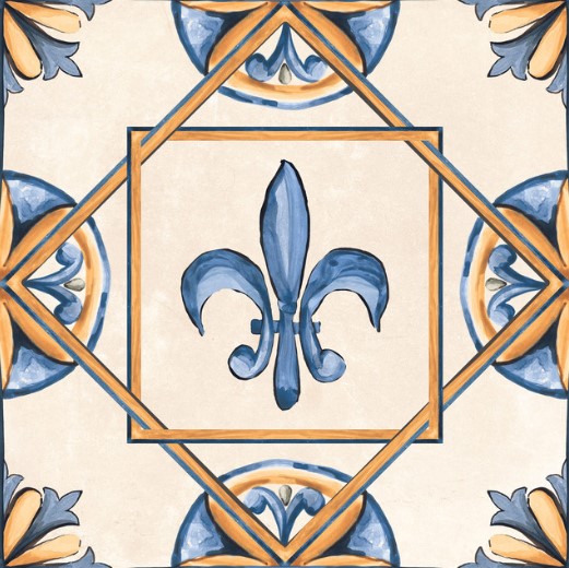 J87743 Decoro Giotto Mix 20,3x20,3 RHS (Rondine) Ceramiche