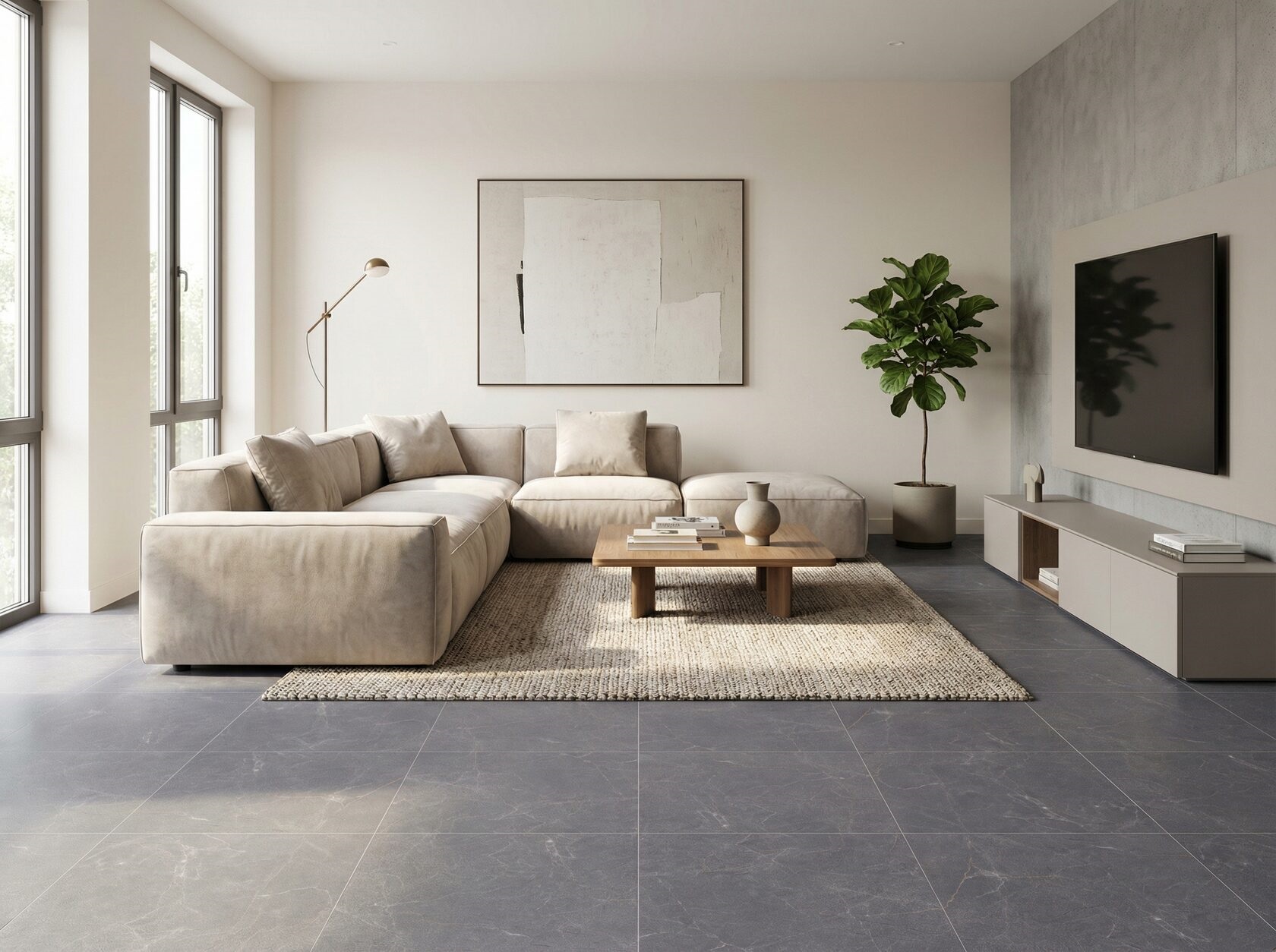 ZA-L60311 Кратер Матовый 600x600x9 Vizavi фото 5